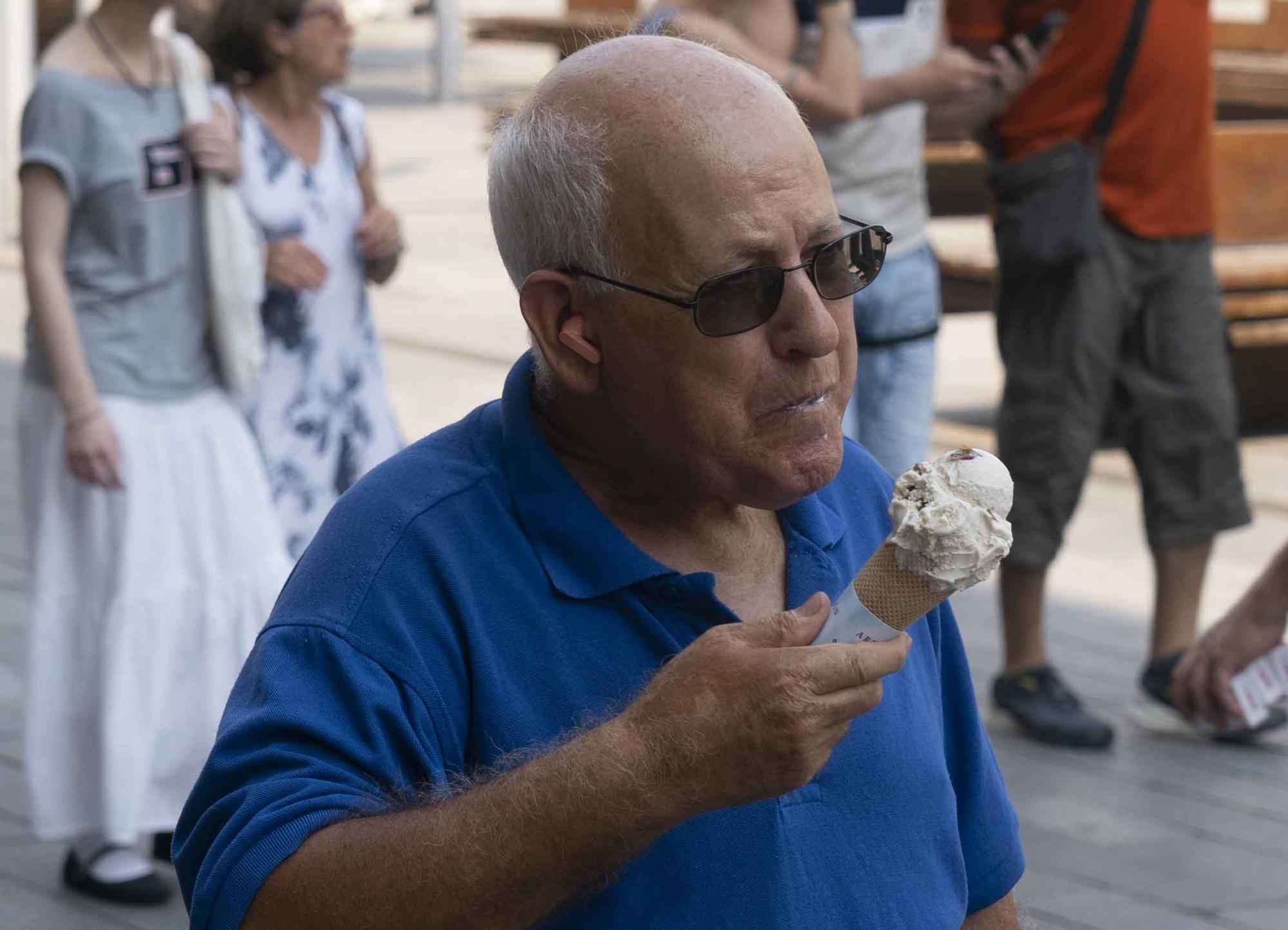 En imágenes: Vitoria sufre los estragos de la ola de calor