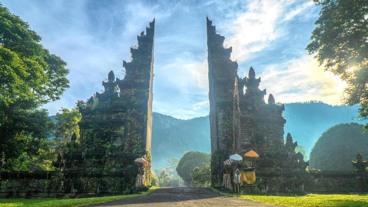La Puerta de Handara, en Bali.