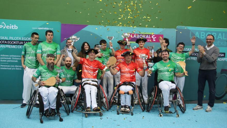 Esnal-Gaton y Rodríguez-De Anta, campeones del Abierto de Bizkaia adaptado