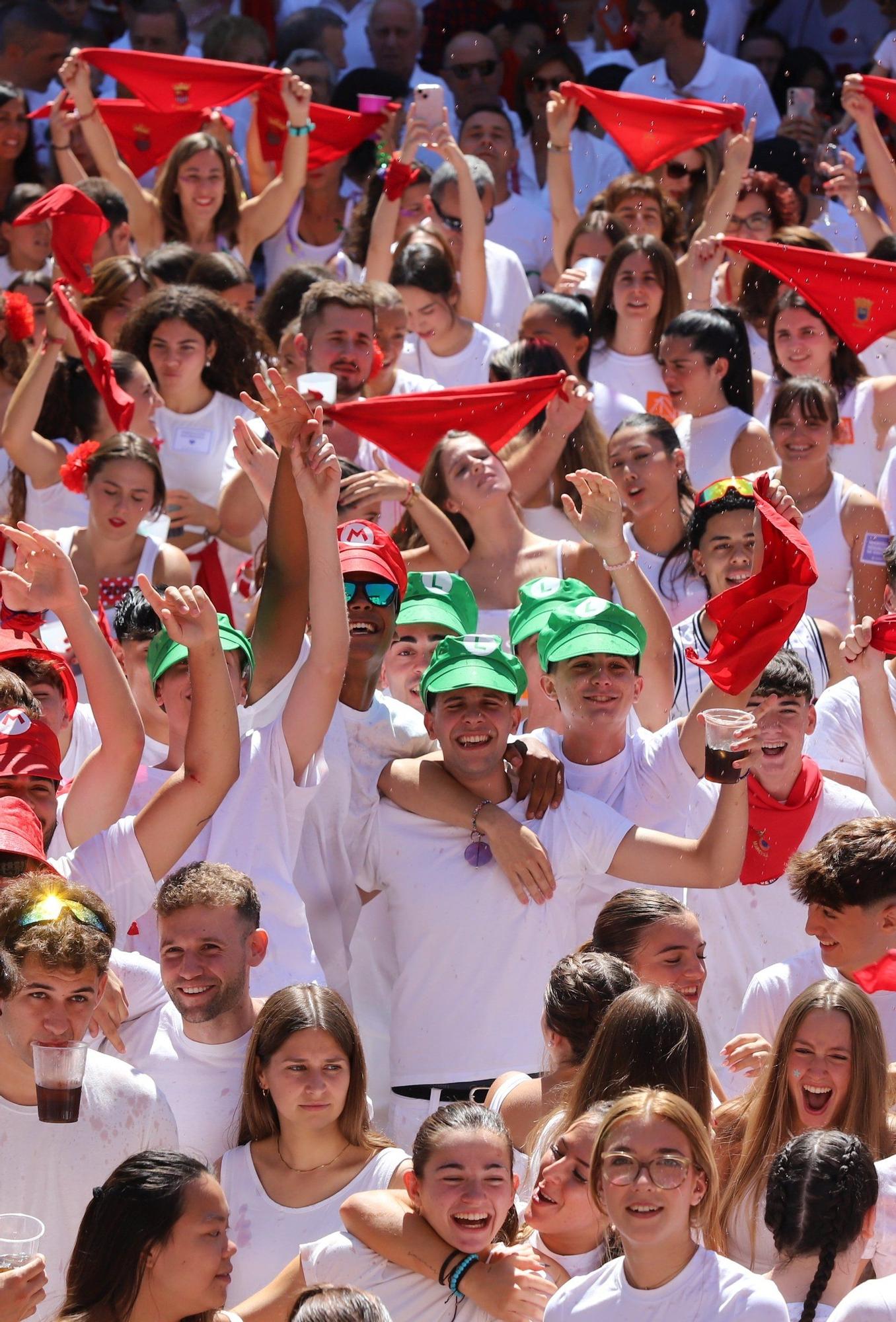 Fotos del cohete de Marcilla