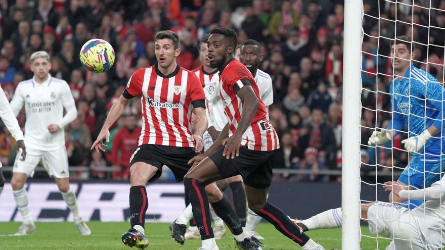 Un quiero y no puedo del Athletic ante el Real Madrid
