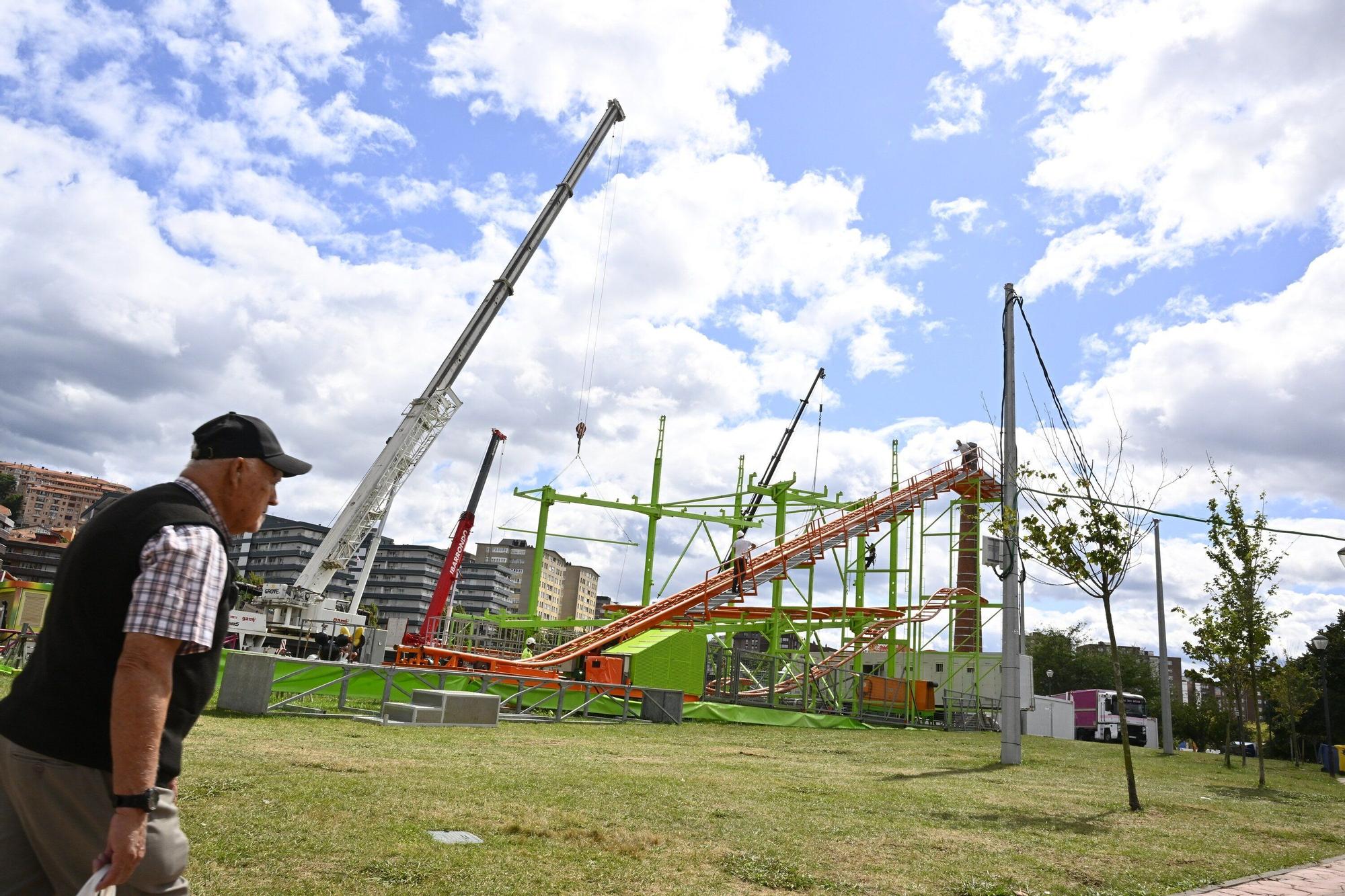 En fotos: las barracas se despiden del parque Etxebarria hasta el año que viene
