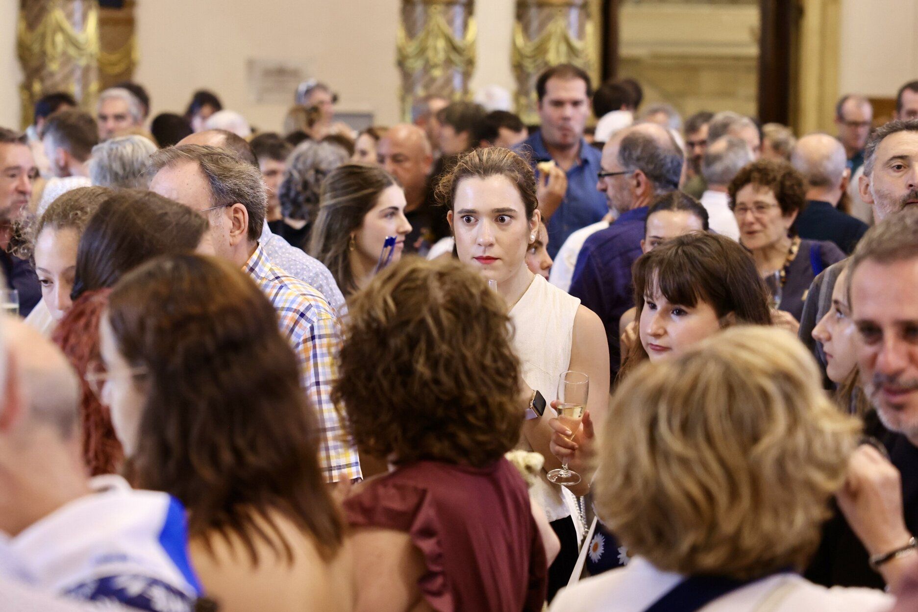 Goia recibe a las autoridades y agentes sociales