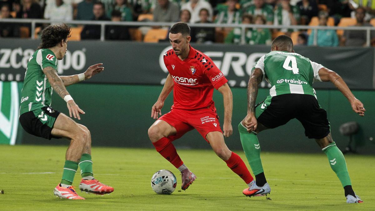 Fotos del partido entre Betis y Osasuna