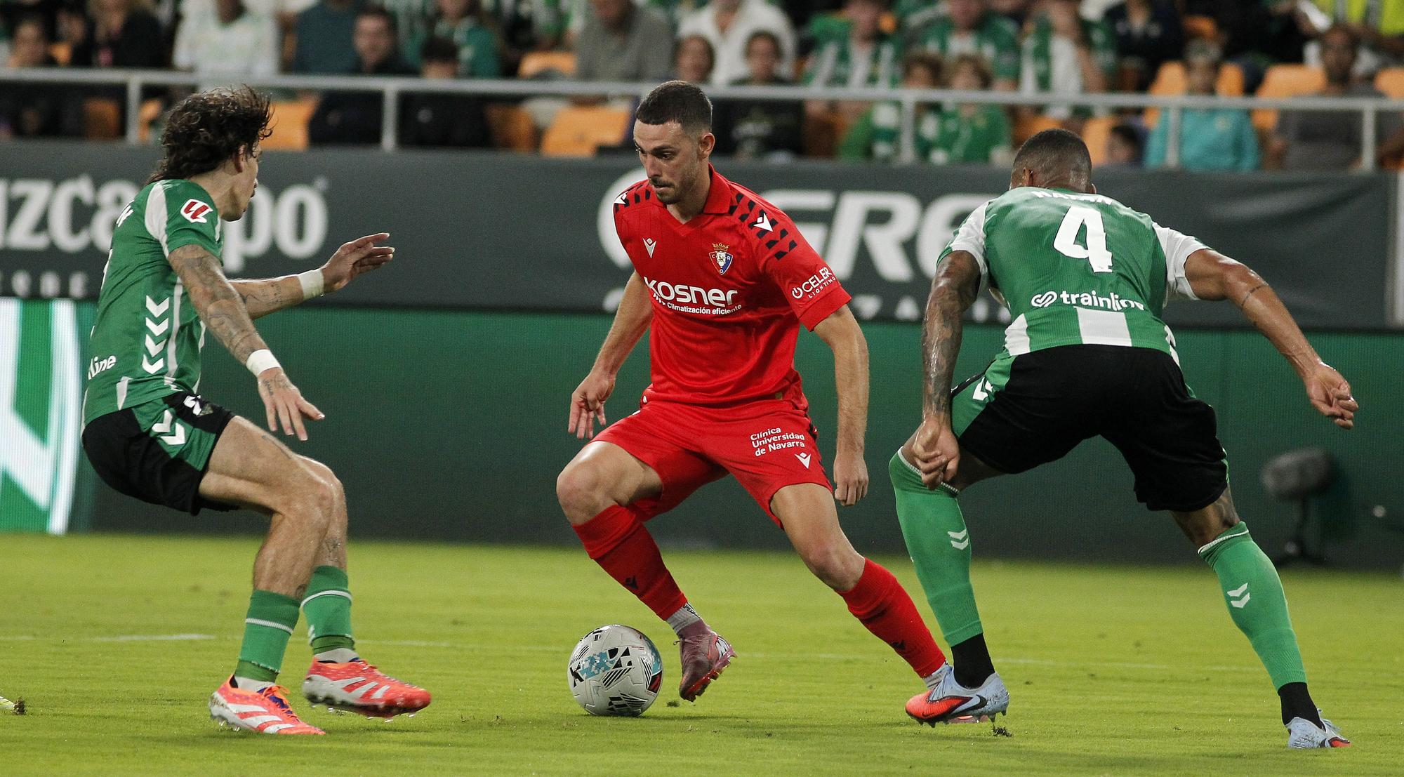 Fotos del partido entre Betis y Osasuna