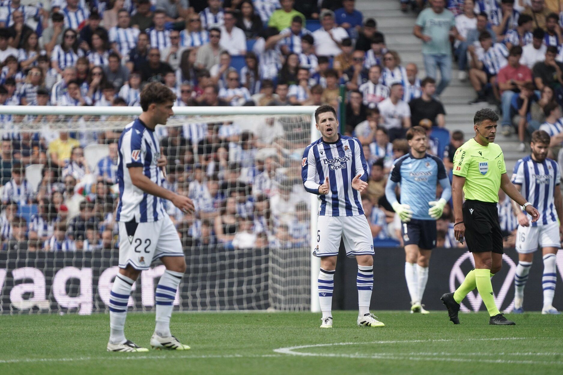 El Real Sociedad - Real Madrid, en imágenes
