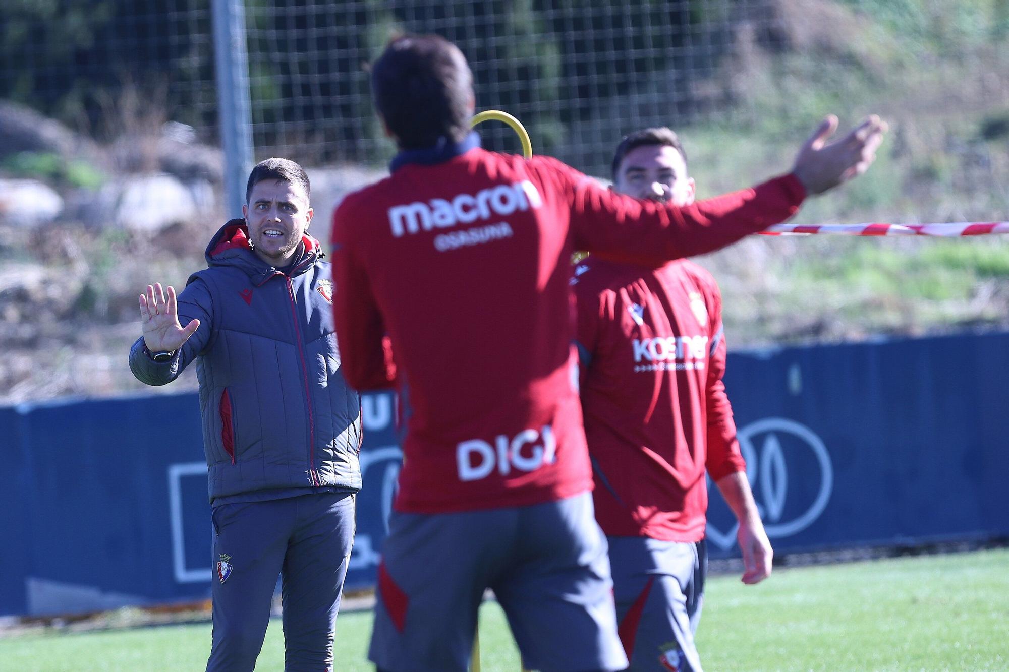 Fotos del entrenamiento de Osasuna de este jueves 27 de noviembre