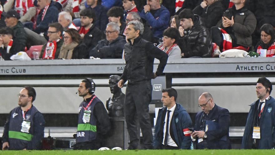 Valverde censura a la grada: “El ambiente no ha sido muy bueno”