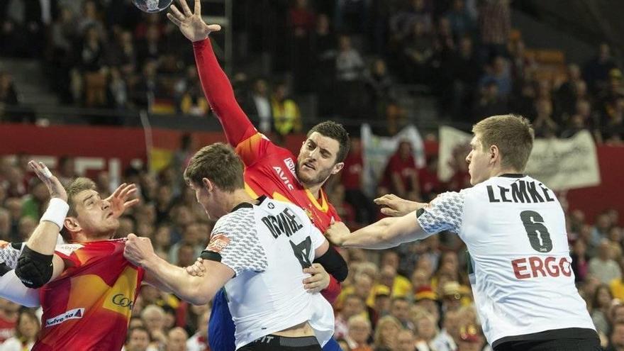 El navarro Niko Mindegia, durante un partido.