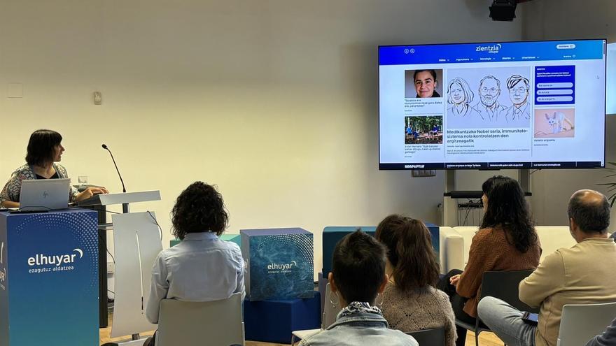 &#039;Elhuyar Zientzia&#039; hedabide digitala sortu du Elhuyarrek, 25.000 eduki baino gehiagorekin