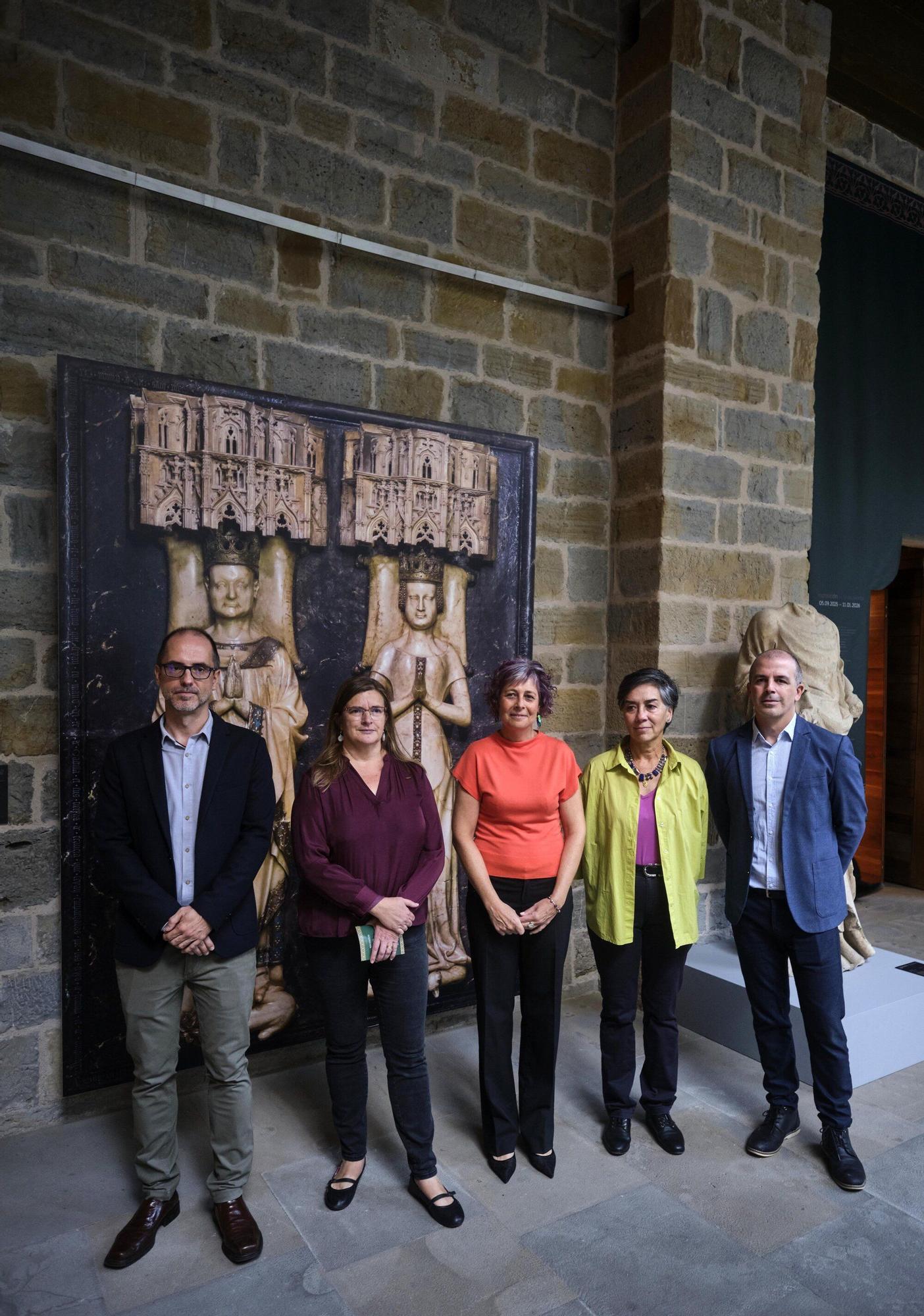 Presentación de la exposición 'Carlos III de Navarra, el rey del buen gobierno (1387-1425)'