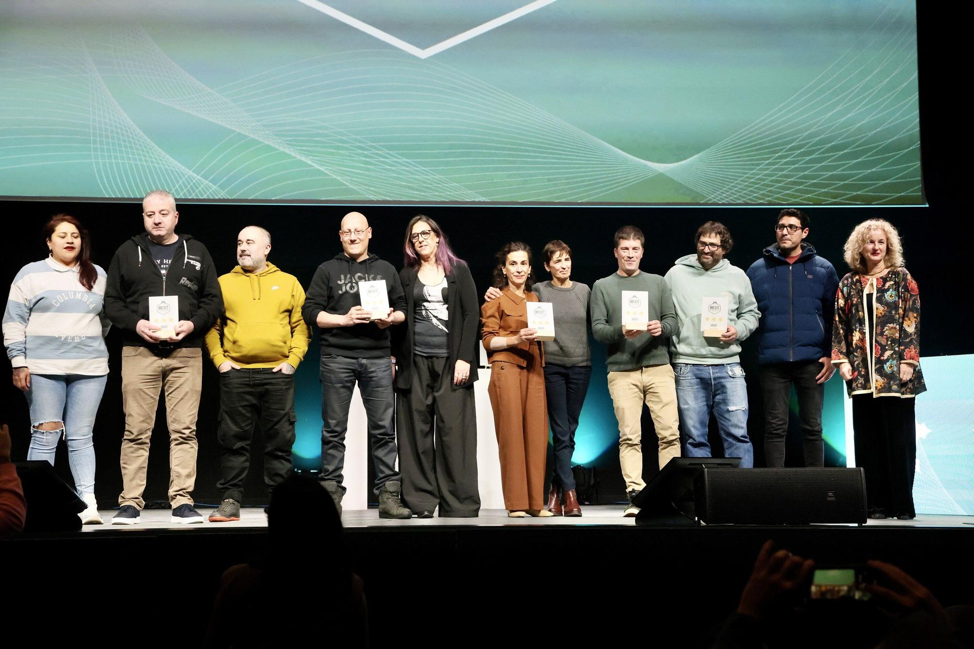 Las mejores barras de pintxos de Euskadi, premiadas en Vitoria