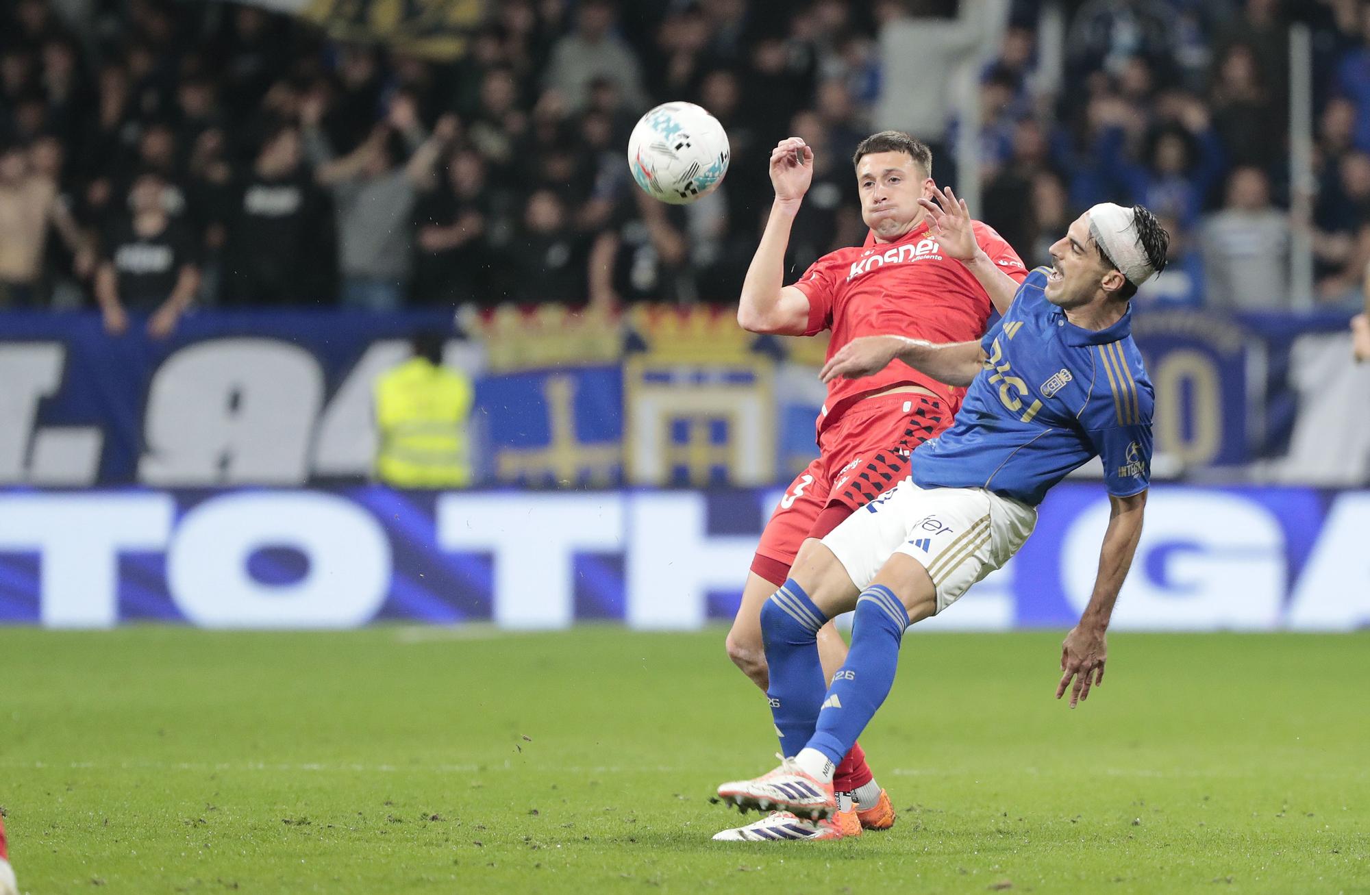 Las mejores fotos del Oviedo - Osasuna