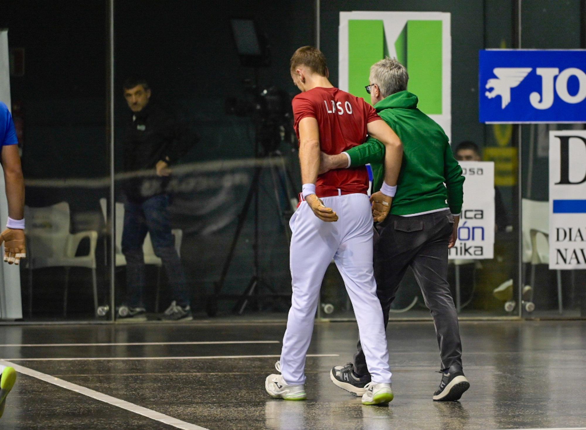 Larrazabal-Mariezkurrena II superan a Laso-Albisu en la tercera jornada del Campeonato de Parejas.