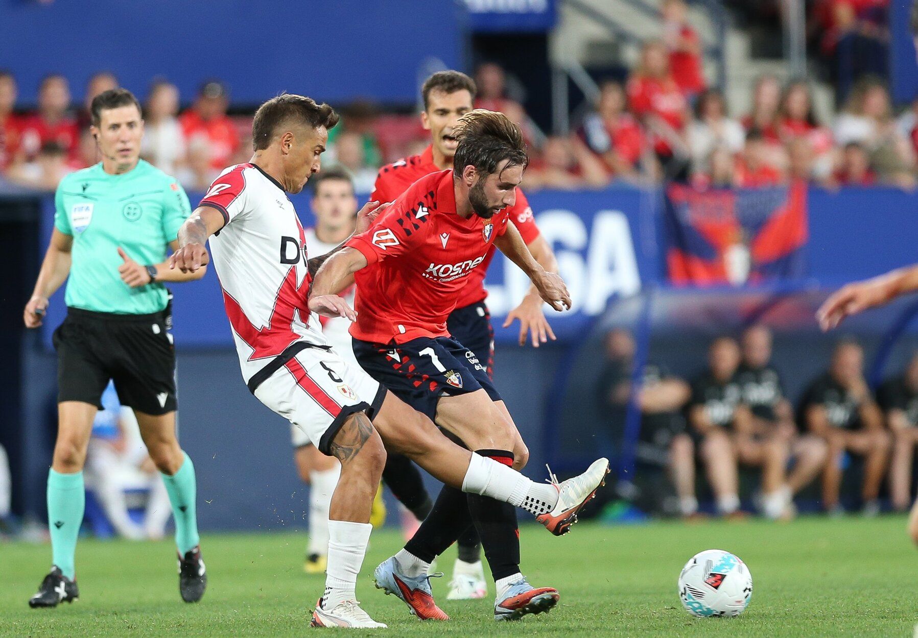 Mejores imágenes del Osasuna-Rayo