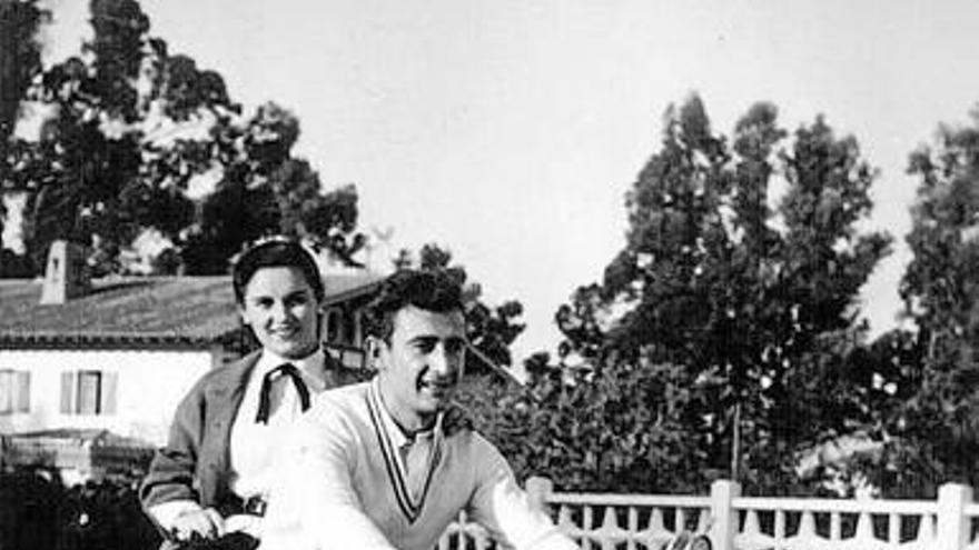 Germán con su mujer Josefina.