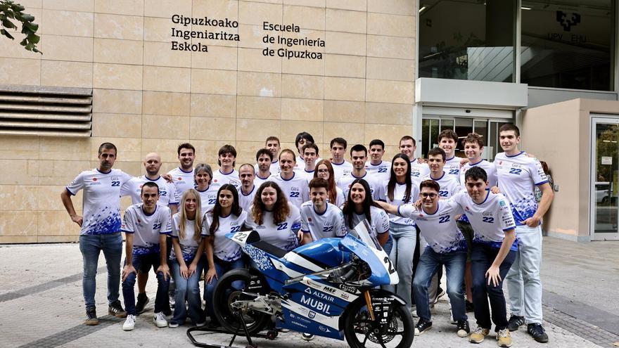 La Escuela de Ingeniería de Gipuzkoa presenta una innovadora motocicleta eléctrica