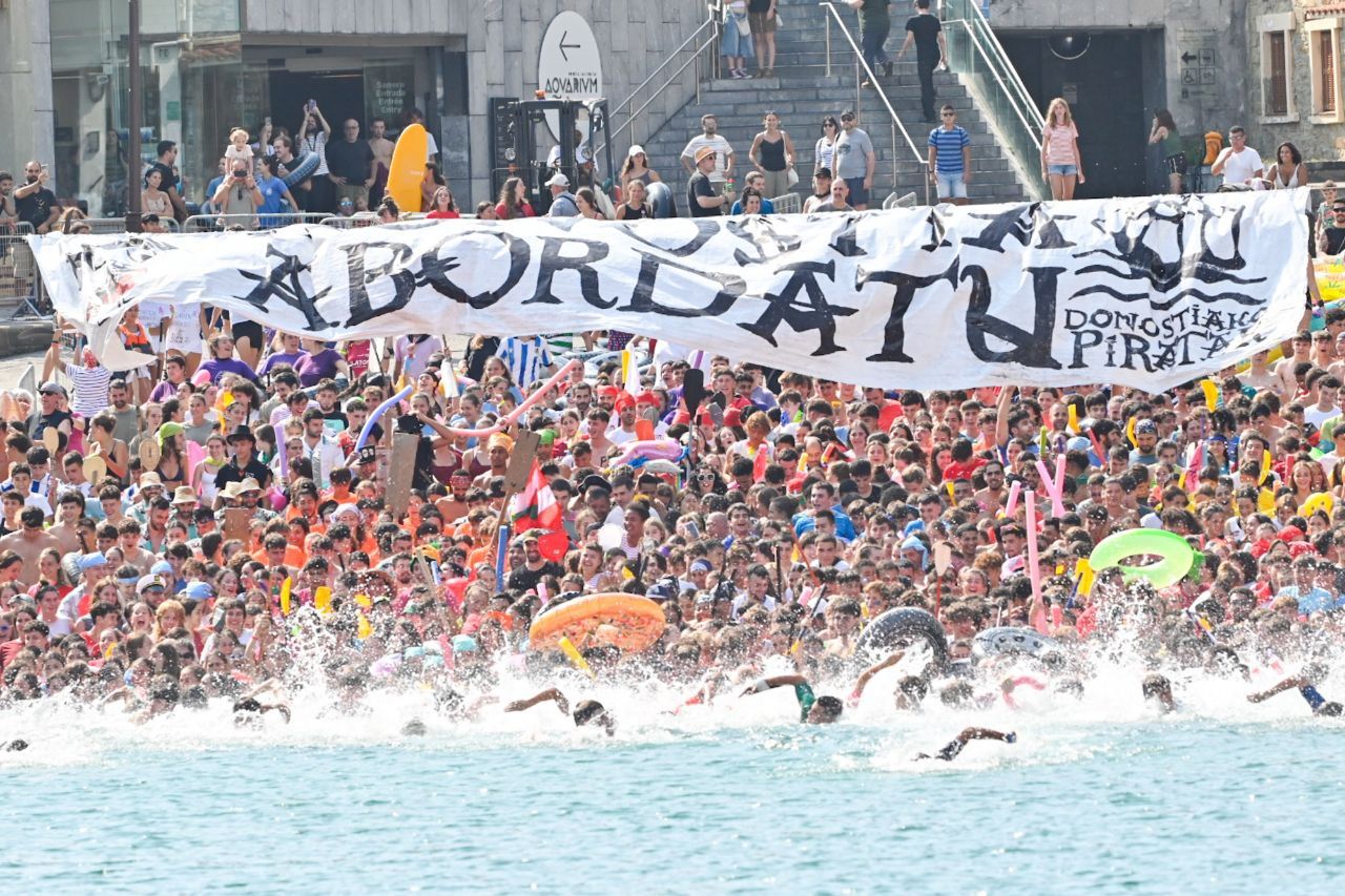 Los piratas invaden Donostia