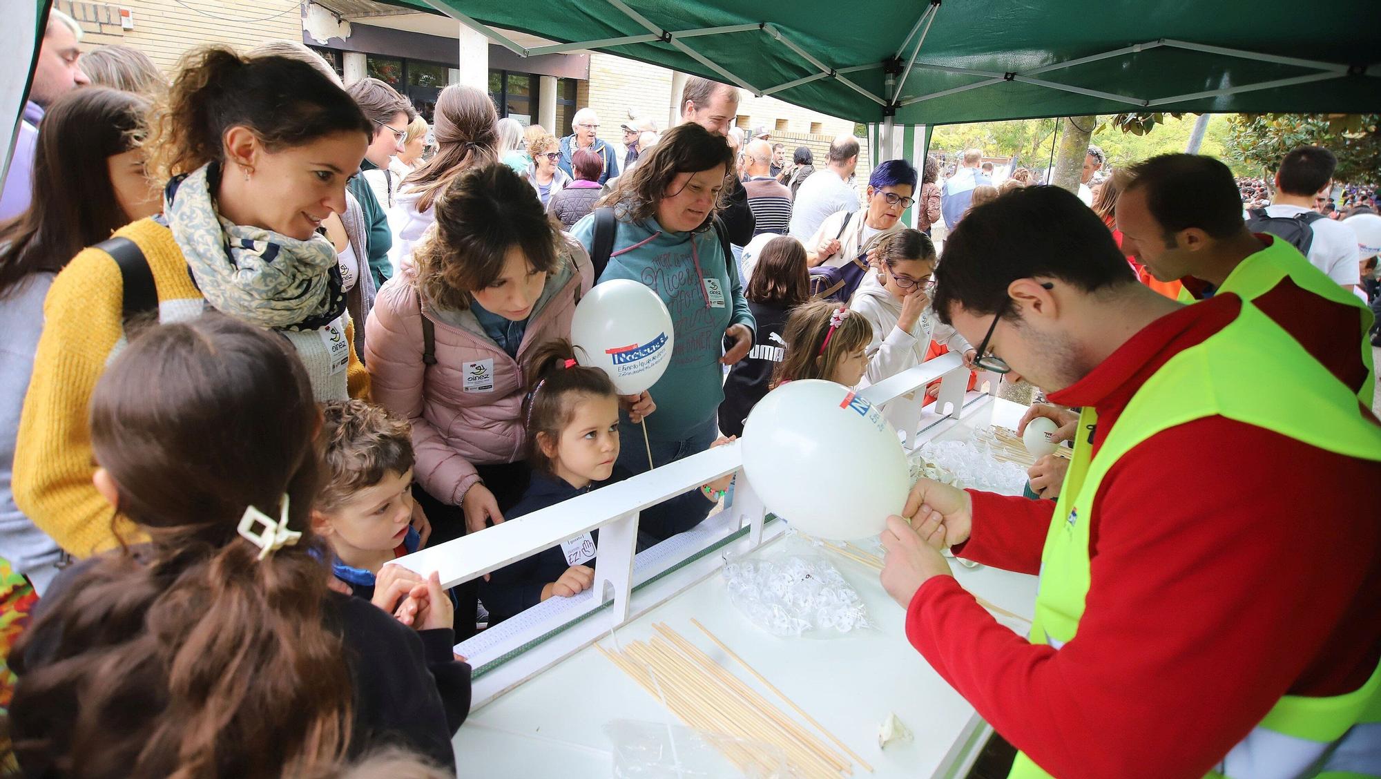 Fotos: Nafarroa Oinez 2025 en la ikastola Paz de Ziganda de Villava - Atarrabia