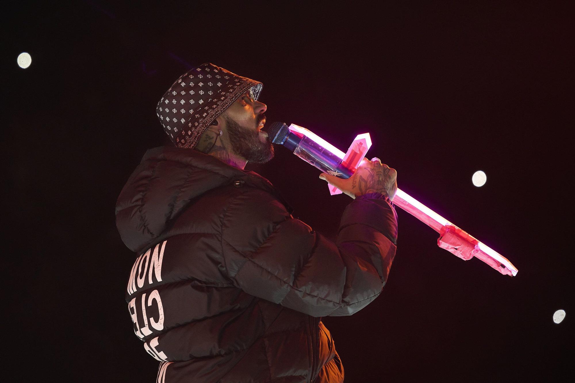 Fotos del concierto de Anuel AA en el Navarra Arena