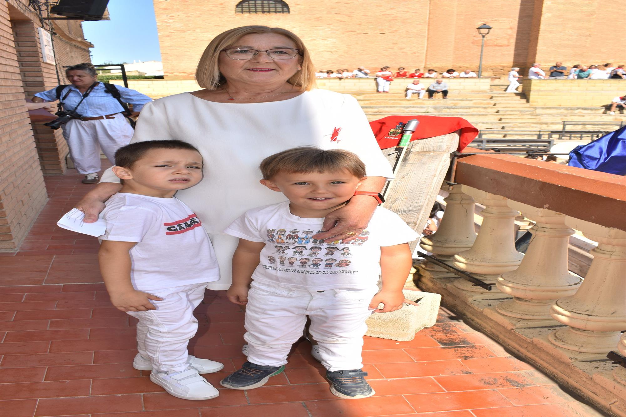 Fotos del cohete de fiestas de Cárcar 2025
