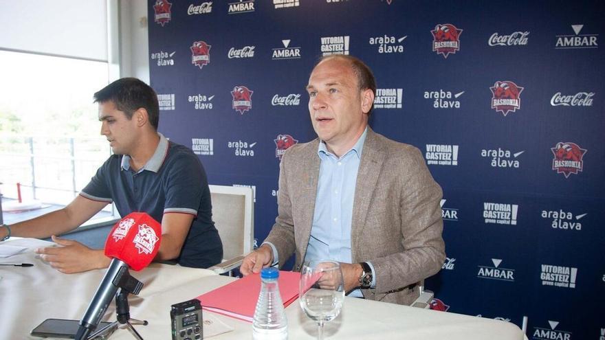 Félix Fernández: "Queremos renovar a Baldwin y él quiere seguir en el Baskonia"