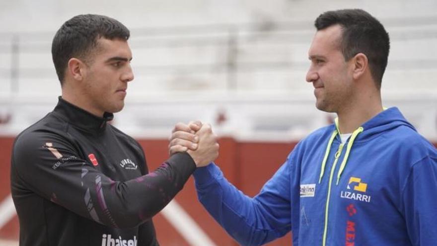 Vicente y Larrañaga volverán a verse las caras el domingo en Azpeitia.