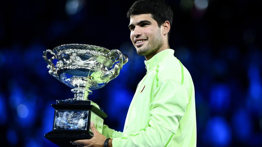 Alcaraz - Djokovic: fotos de la final del Open de Australia 2026