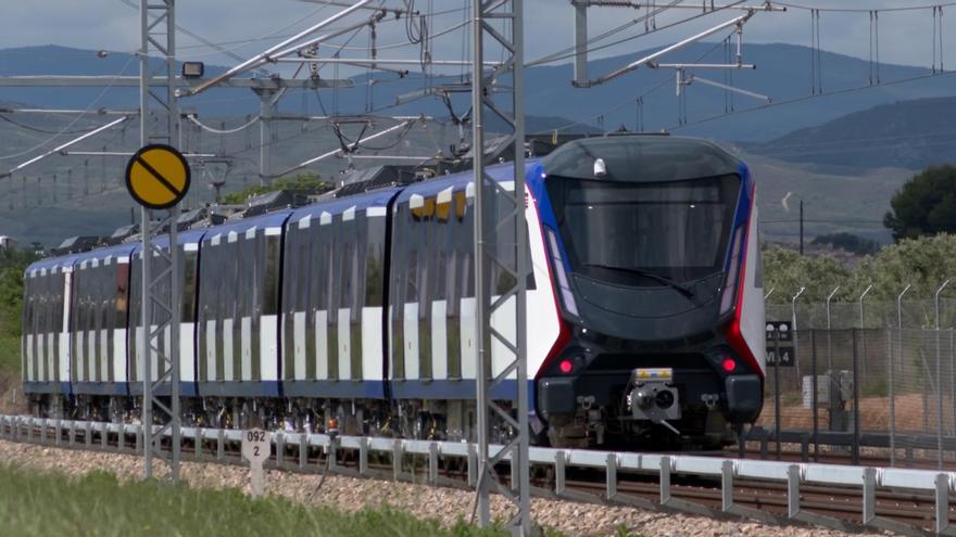 Los trenes sin conductor de Ayuso se prueban en Corella