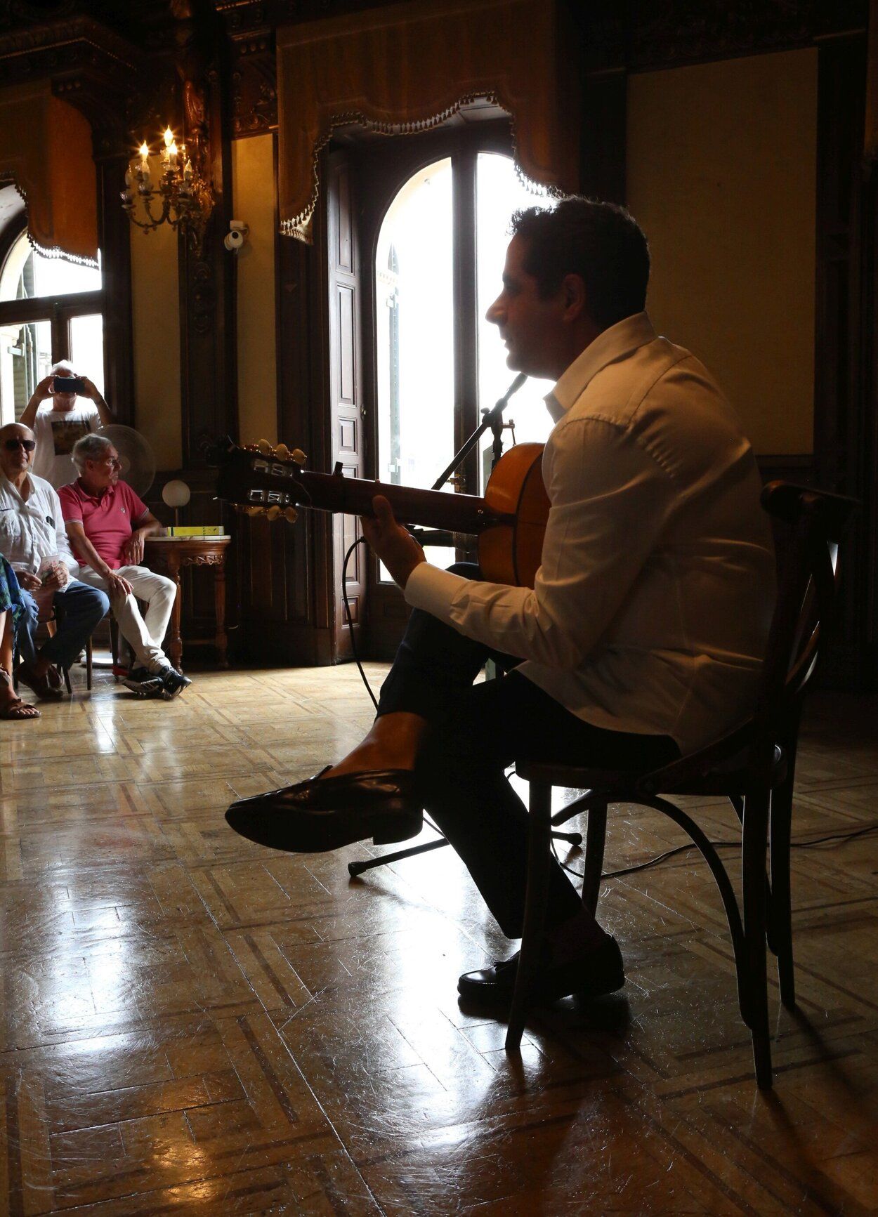 Fotos de la entrega del Premio Flamenco On Fire a Isamay Benavente, José Manuel Gamboa, José Luis Ortiz y Loretxo Iñarrea