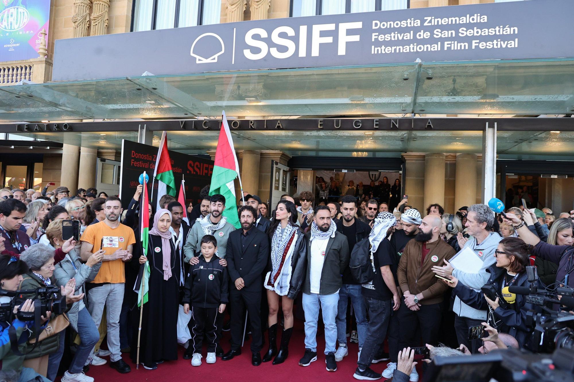 La voz de Hind Rajab | Fotos de la marcha en apoyo a Palestina en Donostia - San Sebastián
