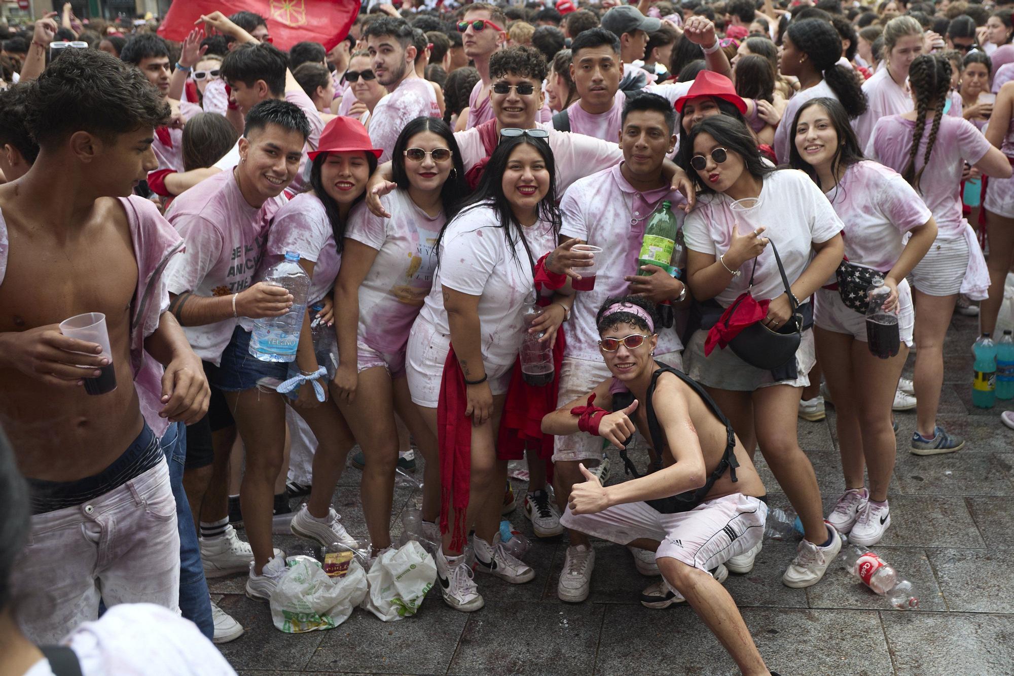 Fotos del cohete de las fiestas de Tudela 2025