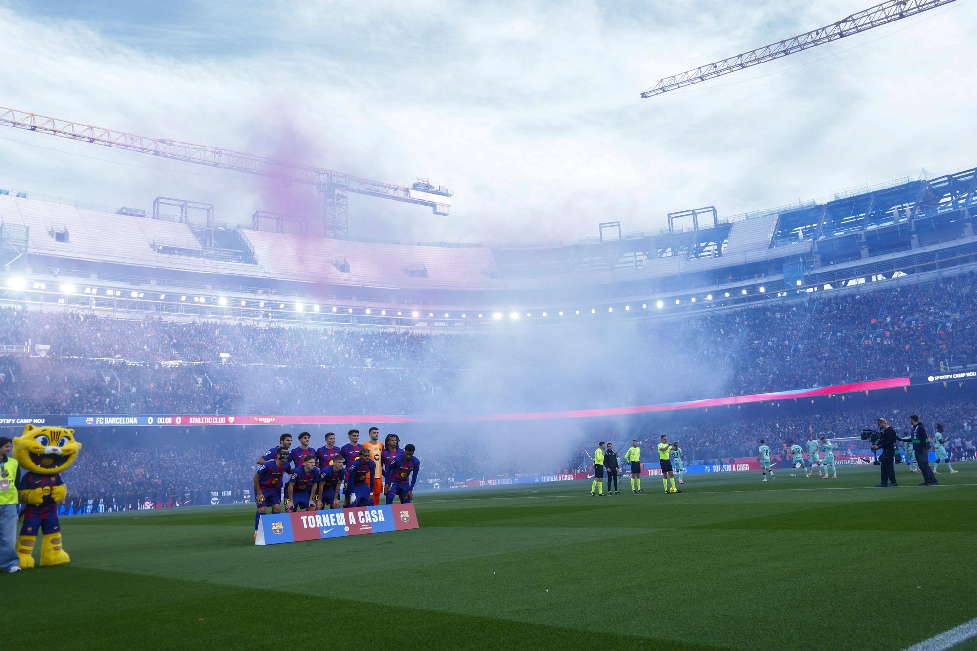 El Barcelona-Athletic, en imágenes