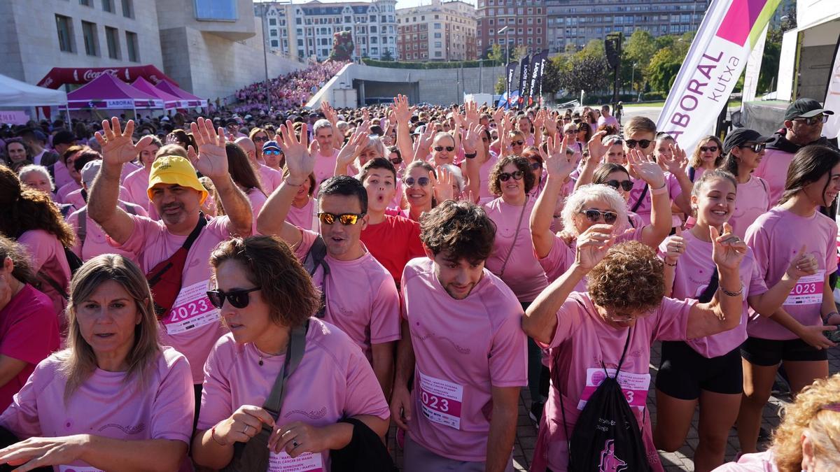 Imagen de archivo de una edición anterior de la marcha solidaria