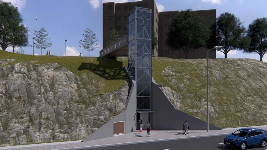Un nuevo ascensor entre Bolueta y Txurdinaga salvará 12 metros de desnivel