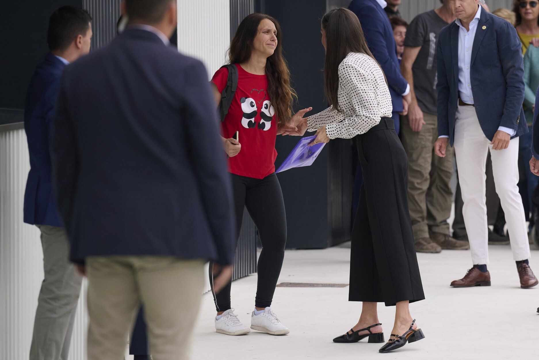 Fotos de la visita de la reina Letizia al CIP FP Lumbier IIP