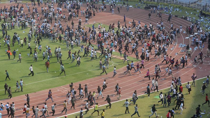 Messi es evacuado en Calcuta