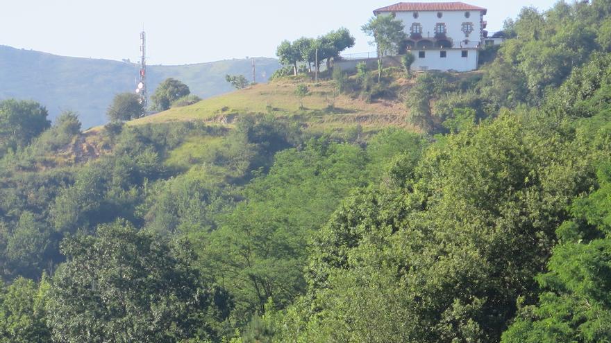 El caserío de Zumarraga que se ve desde todas partes