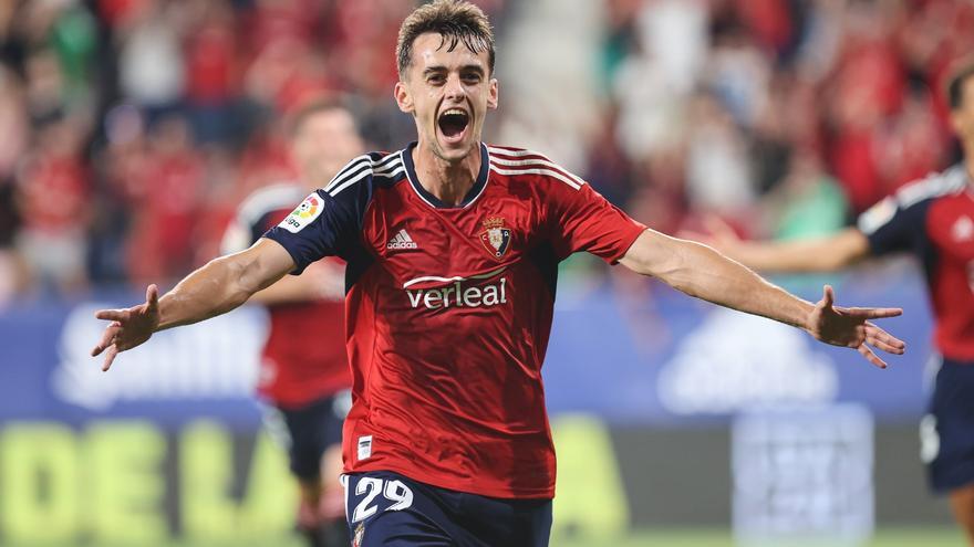 Osasuna descubrió su futuro en el partido de Liga de la primera vuelta: Aimar Oroz llevó al éxtasis a El Sadar (2-1)