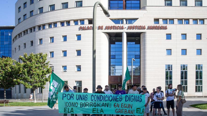 La plantilla de Icono lleva 64 días de huelga