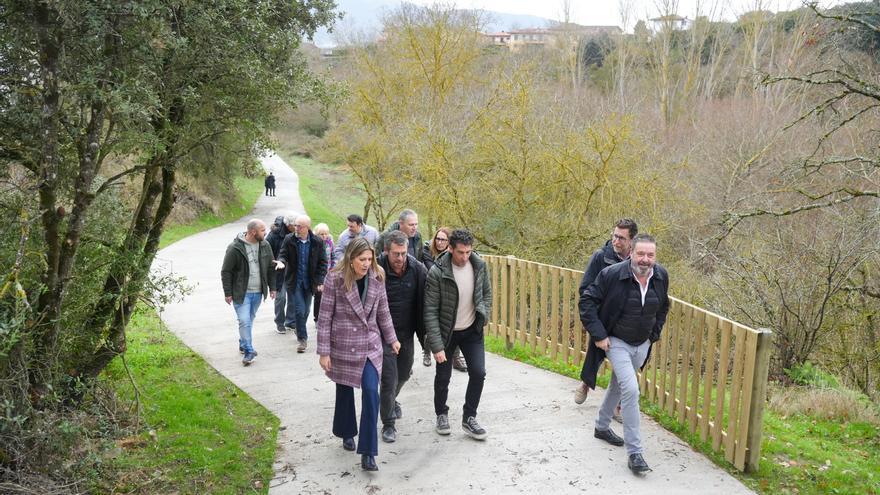 El tramo Víllodas-Trespuentes se suma a la Ruta Verde del Zadorra
