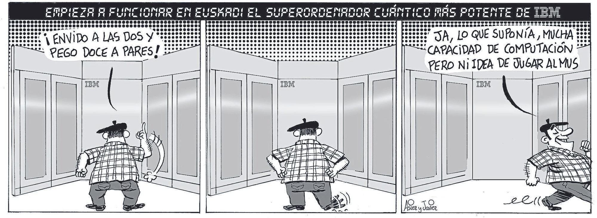 La tira de Asier y Javier 19/10/2025