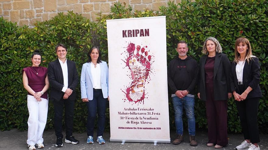 La XXXI Fiesta de la vendimia de Rioja Alavesa viene “Pisando fuerte”