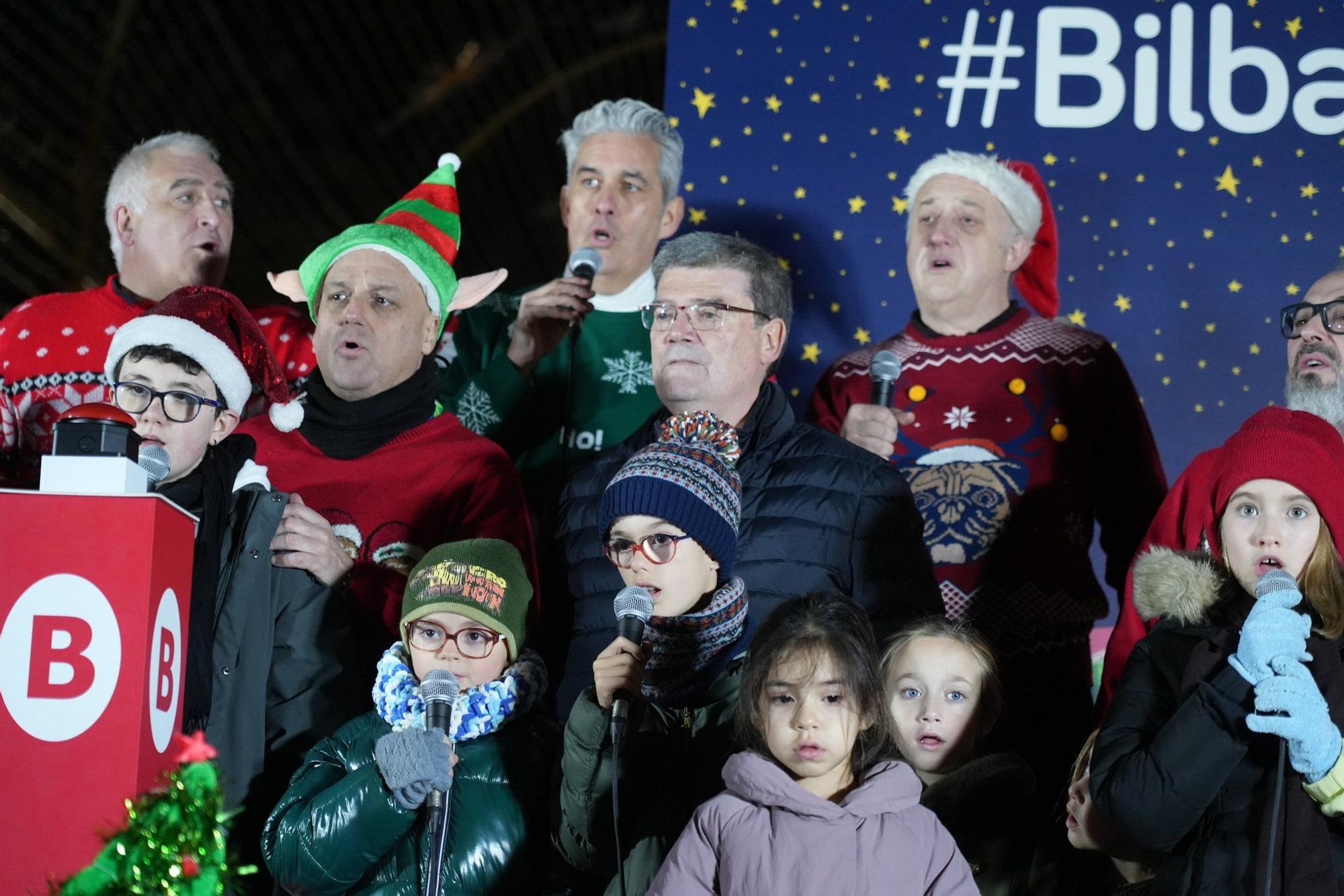 En imágenes: la Navidad ya luce en Bilbao