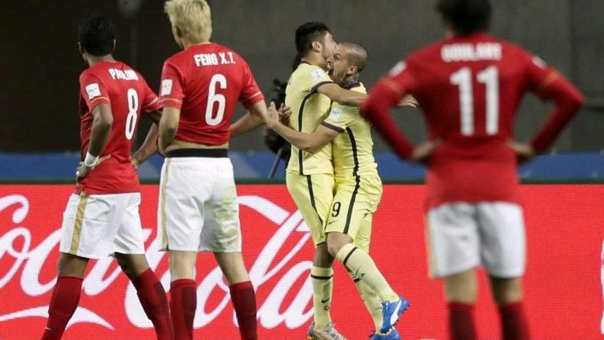 Guangzhou vence al América en el último suspiro y se cita con el Barça (1-2)