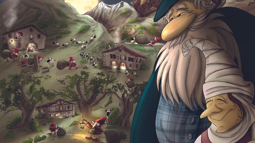 Olentzero eta Mari Domingiri eskutitza emateko hamaika aukera