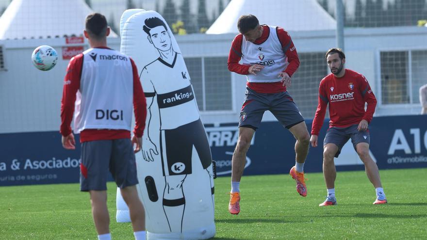 Entrenamiento de Osasuna de este domingo