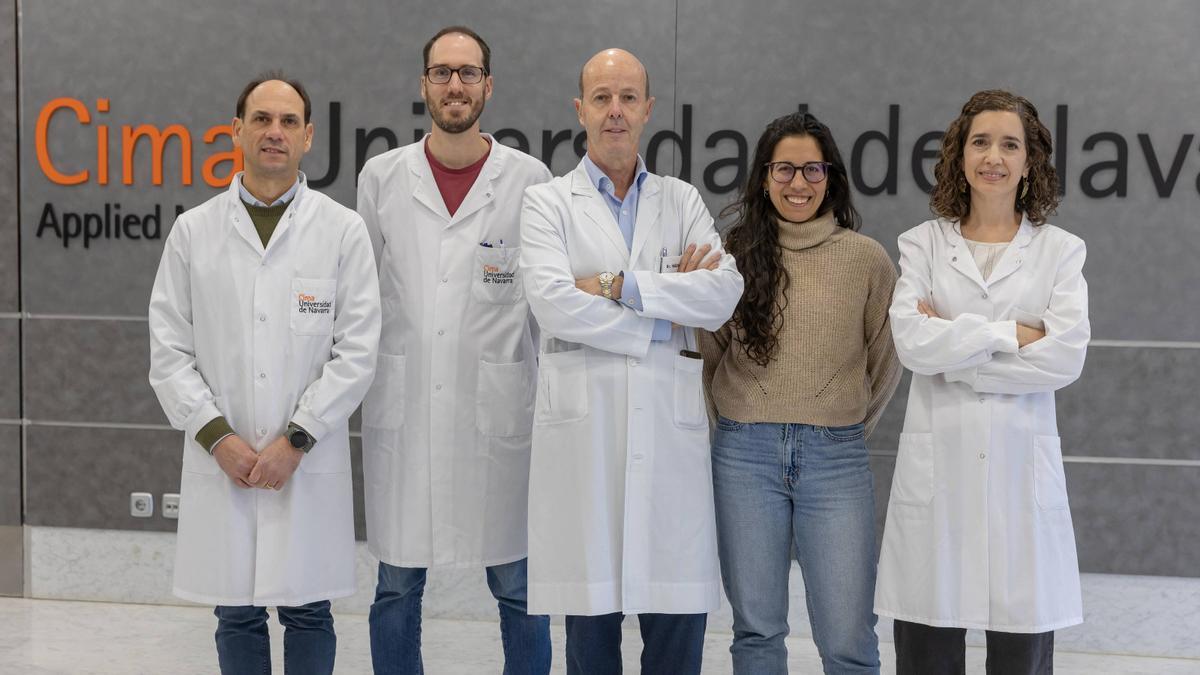 Investigadores del Cima Universidad de Navarra.