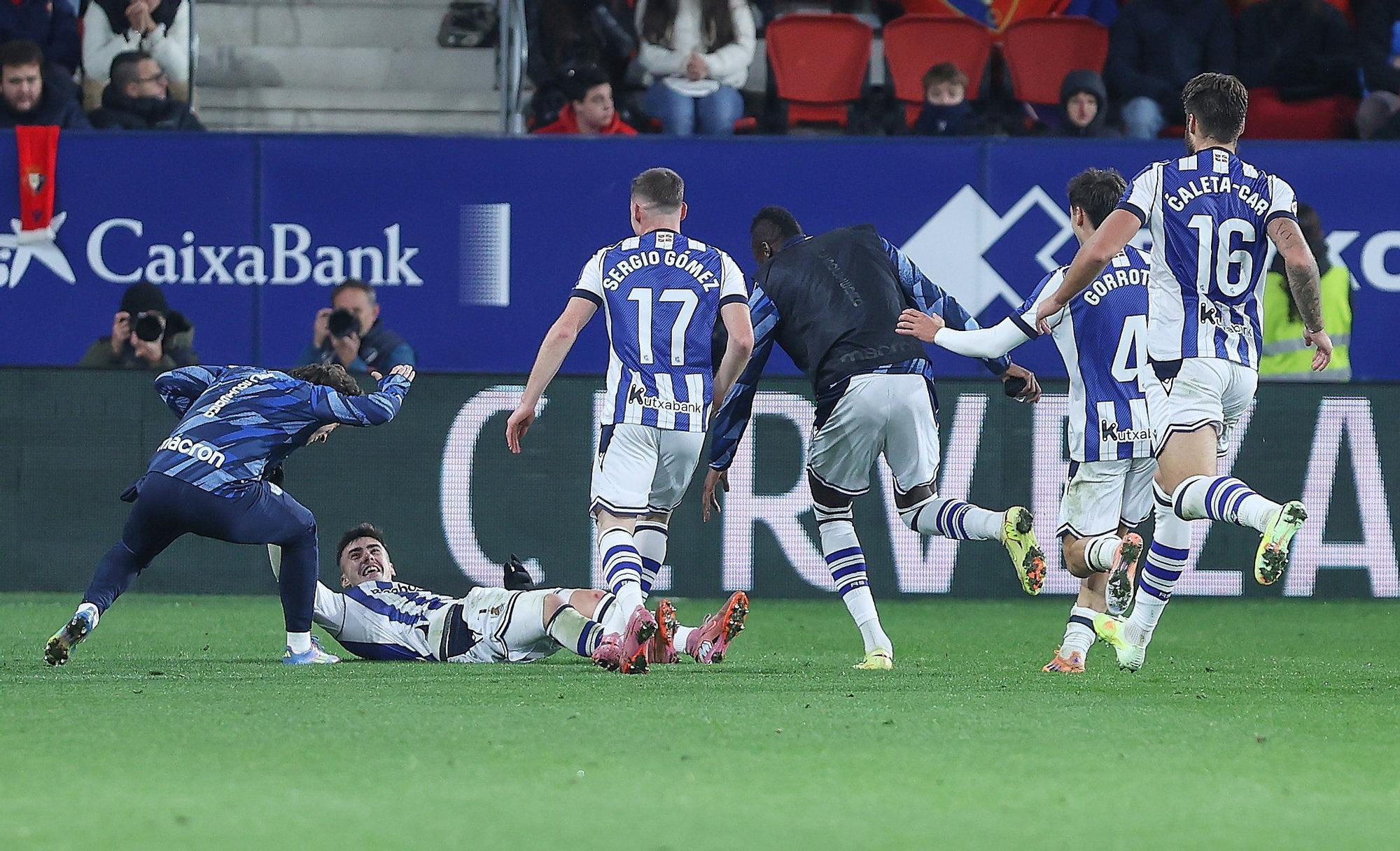 Osasuna - Real Sociedad, en las fotos de Oskar Montero