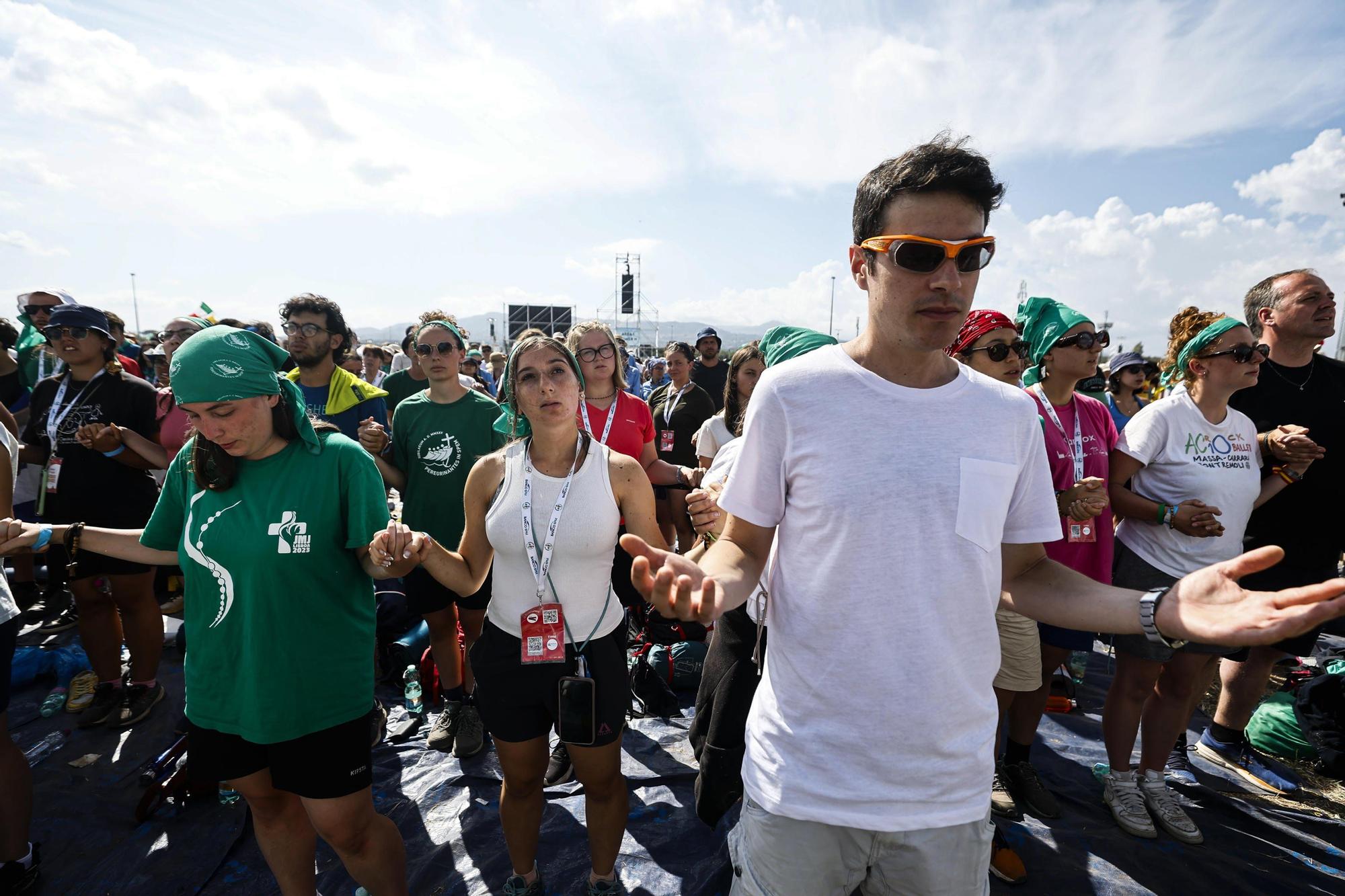 El papa León XIV despide el Jubileo de la Juventud